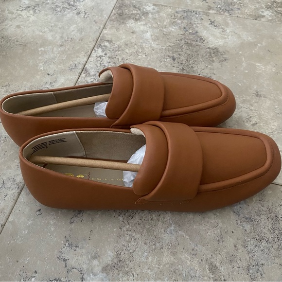 BC Vegan Loafers NEW Born in California PETA Approved 8 Tan Flats Shoes brown - Picture 5 of 8